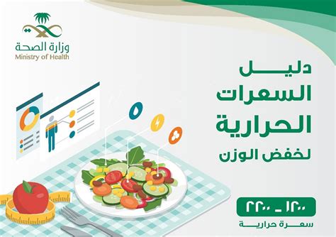 حساب السعرات الحرارية وزارة الصحة السعودية